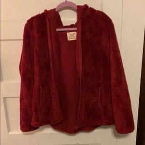 Fuzzy jacket